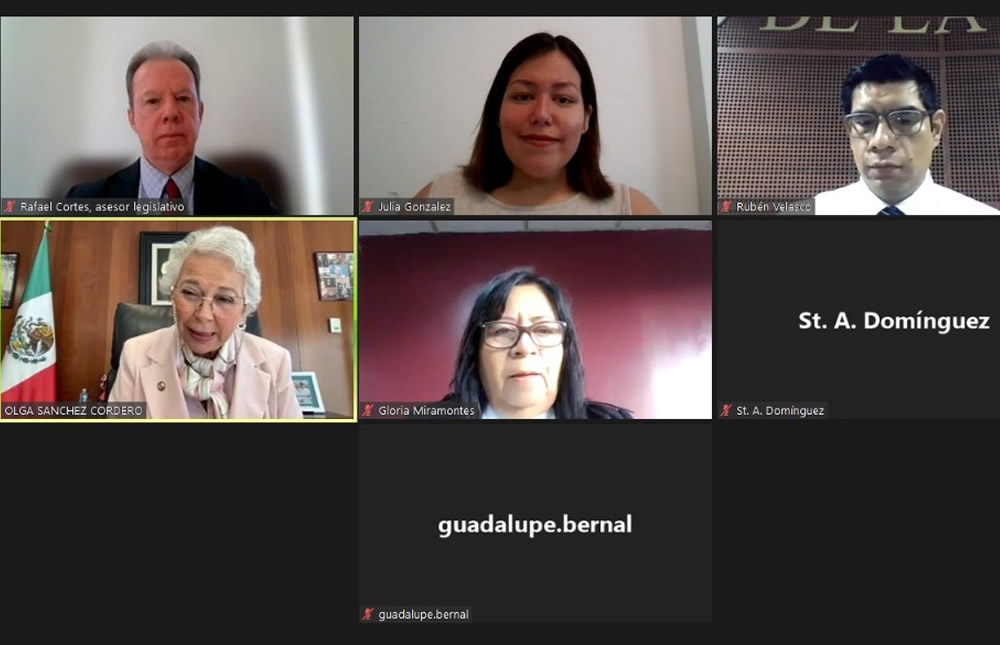 <br/>LA PRESIDENTA DEL CONGRESO, DIPUTADA JULIA ANDREA GONZÁLEZ QUIROZ PARTICIPÓ A INVITACIÓN DE LA SENADORA OLGA SÁNCHEZ CORDERO, PRESIDENTA DEL SENADO, EN UN CONVERSATORIO EN EL QUE SE ABORDARON TEMAS REFERENTES A LOS DERECHOS DE LAS NIÑ@S Y ADOLESCENTES